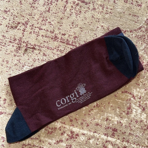 Men's Corgi Fox Socks - Size L=Shoe Size 10-11 - Picture 7 of 7